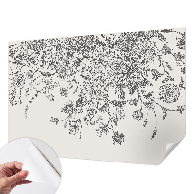 Detská fototapeta Kvetinový vzor