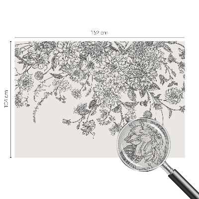 Detská fototapeta Kvetinový vzor