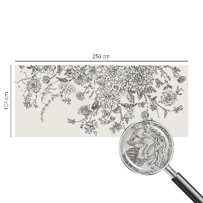 Detská fototapeta Kvetinový vzor