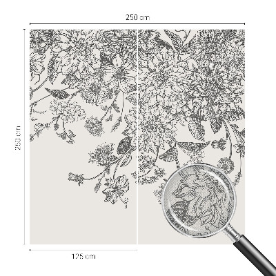 Detská fototapeta Kvetinový vzor