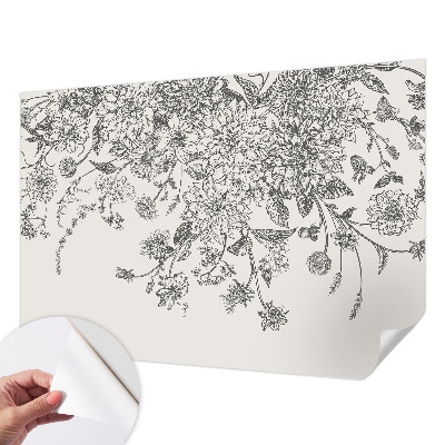 Detská fototapeta Kvetinový vzor