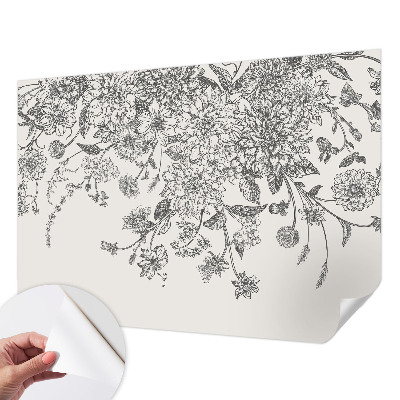 Detská fototapeta Kvetinový vzor