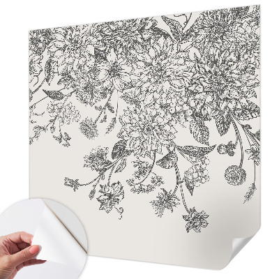 Detská fototapeta Kvetinový vzor