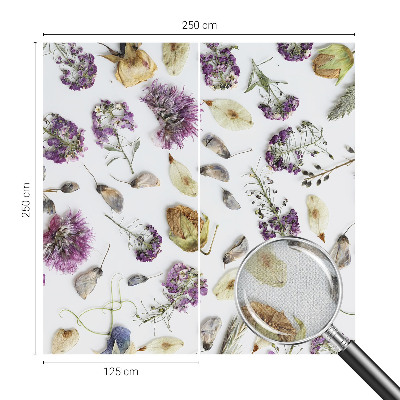 Detská fototapeta na stenu Sušené kvety