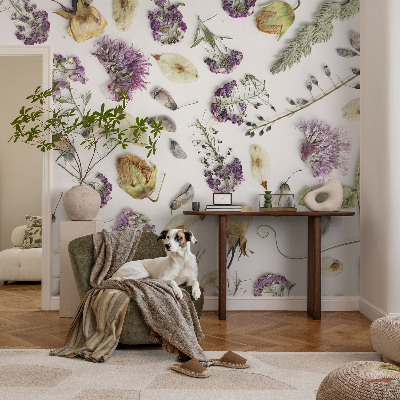 Detská fototapeta na stenu Sušené kvety