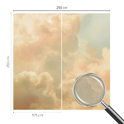 Fotografická tapeta do detskej izby Éterické oblaky