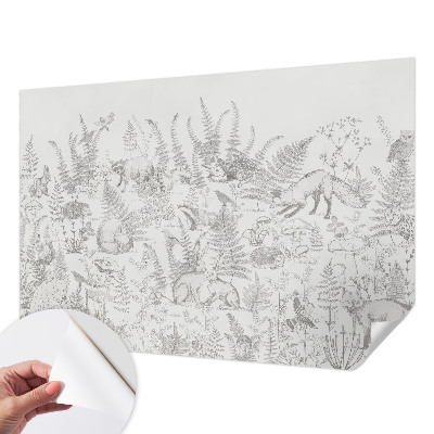 Tapeta do detskej izby Lesné zvieratá