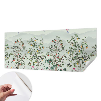 Detská tapeta Exotické stromy