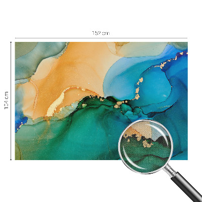 Samolepiaca fototapeta Farebné vlny