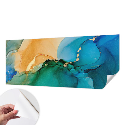 Samolepiaca fototapeta Farebné vlny