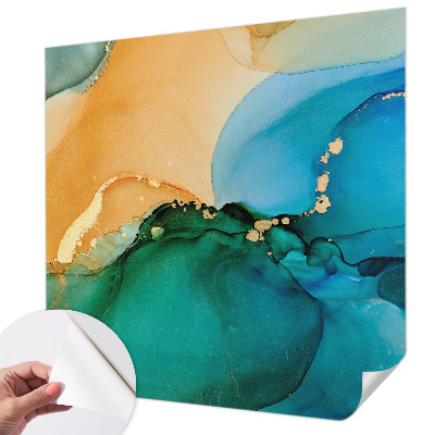 Samolepiaca fototapeta Farebné vlny