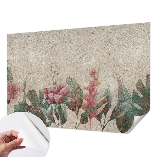 Samolepiaca tapeta Jemná flóra