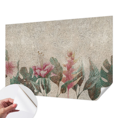 Samolepiaca tapeta Jemná flóra