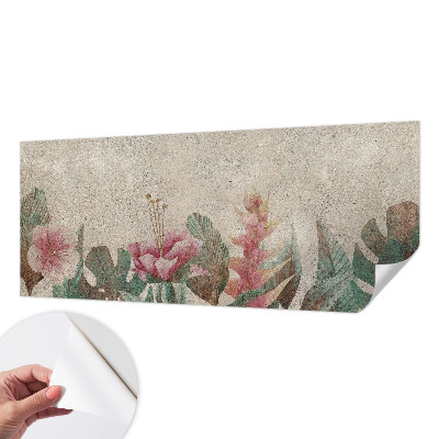 Samolepiaca tapeta Jemná flóra