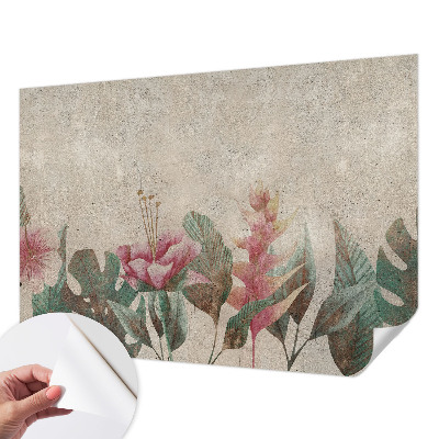 Samolepiaca tapeta Jemná flóra