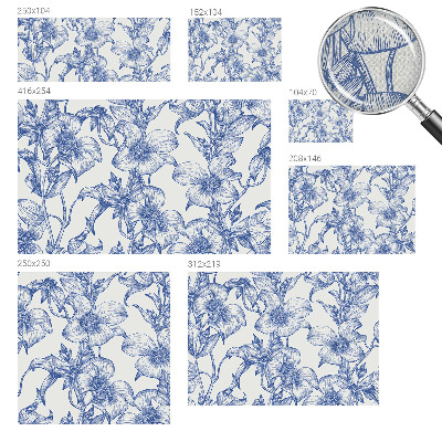 Tapeta do obývačky Kvetinové konáre