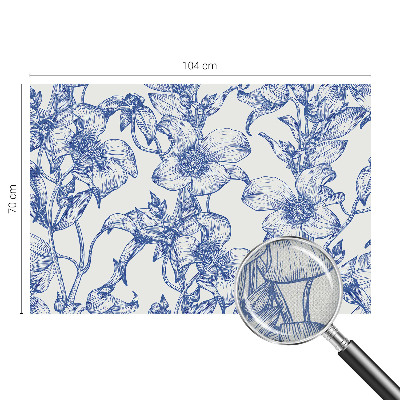 Tapeta do obývačky Kvetinové konáre