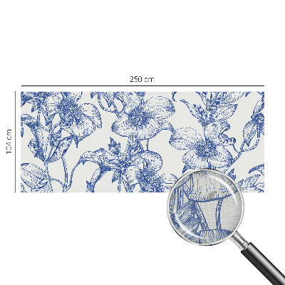 Tapeta do obývačky Kvetinové konáre