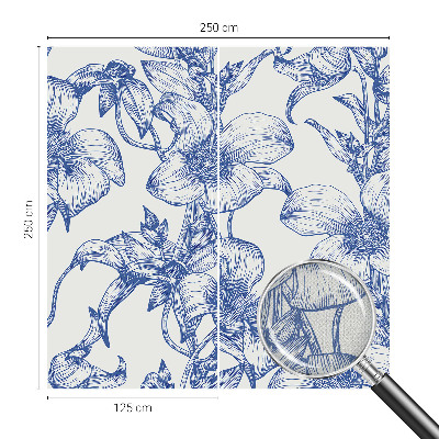 Tapeta do obývačky Kvetinové konáre