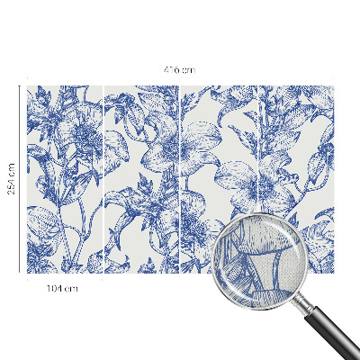 Tapeta do obývačky Kvetinové konáre