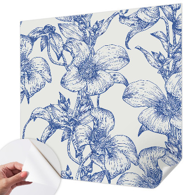 Tapeta do obývačky Kvetinové konáre