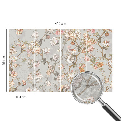 Tapety na stenu samolepiace Romantický vzor