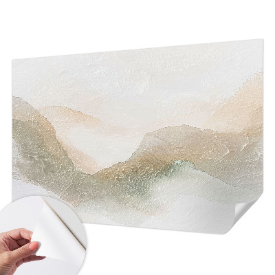 Samolepiaca fototapeta do spálne Jemné pruhy