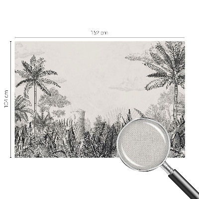 Samolepiaca fototapeta do detskej izby Tropická scenéria