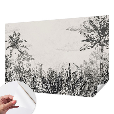 Samolepiaca fototapeta do detskej izby Tropická scenéria