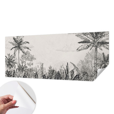 Samolepiaca fototapeta do detskej izby Tropická scenéria