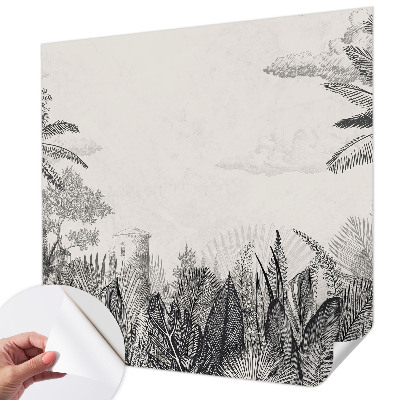 Samolepiaca fototapeta do detskej izby Tropická scenéria