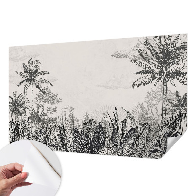 Samolepiaca fototapeta do detskej izby Tropická scenéria