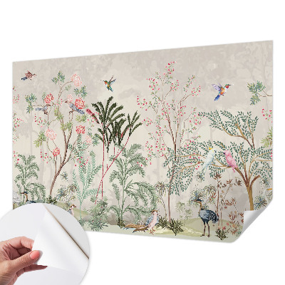 3D tapeta s motívom tropickej oázy