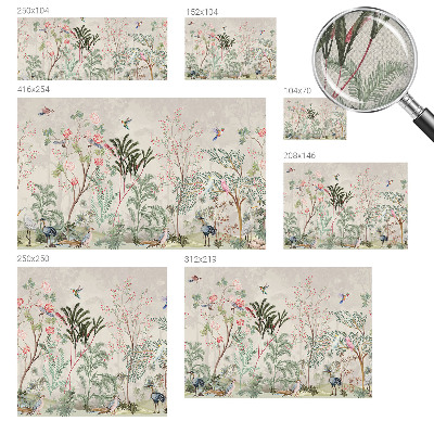 3D tapeta Tropická oáza