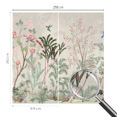 3D tapeta Tropická oáza