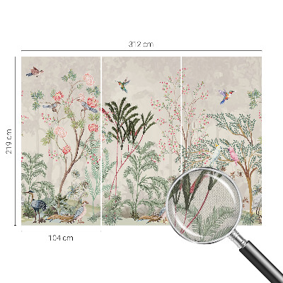 3D tapeta Tropická oáza