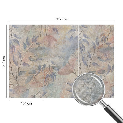 Detská fototapeta Abstraktné listy