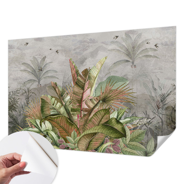 Fotografická tapeta do detskej izby Exotická džungľa