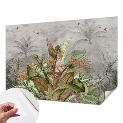 Fotografická tapeta do detskej izby Exotická džungľa