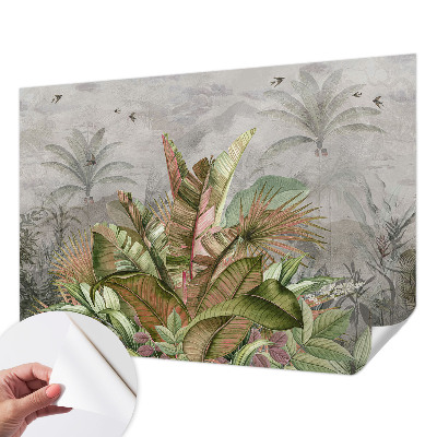 Fotografická tapeta do detskej izby Exotická džungľa