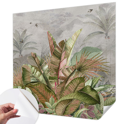 Fotografická tapeta do detskej izby Exotická džungľa