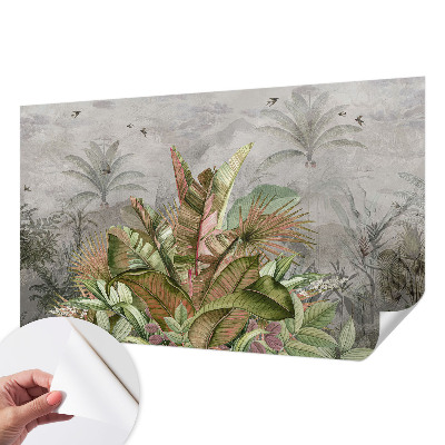 Fotografická tapeta do detskej izby Exotická džungľa