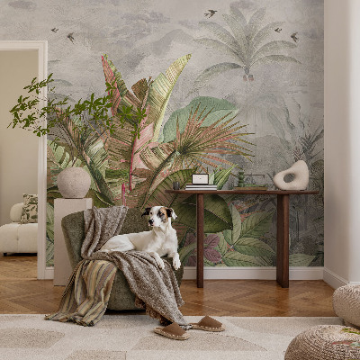 Fotografická tapeta do detskej izby Exotická džungľa