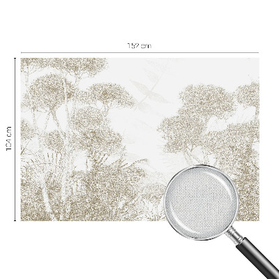 Tapeta do detskej izby Tropická vegetácia