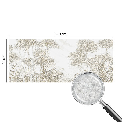 Tapeta do detskej izby Tropická vegetácia