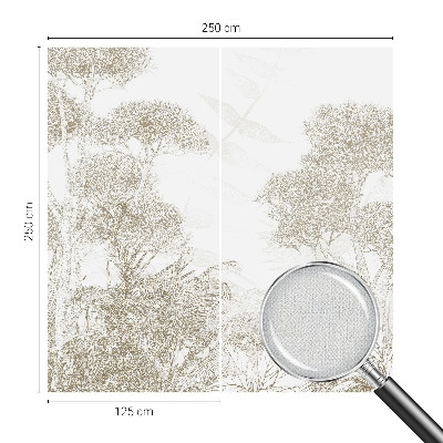 Tapeta do detskej izby Tropická vegetácia