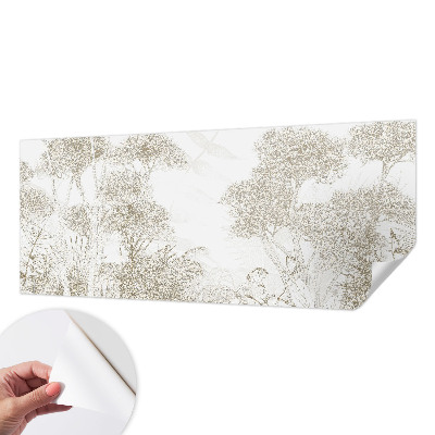 Tapeta do detskej izby Tropická vegetácia