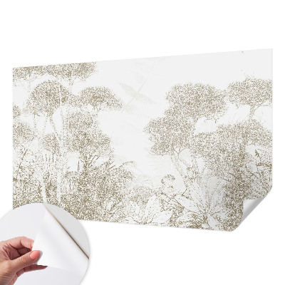 Tapeta do detskej izby Tropická vegetácia