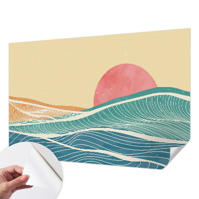 Detská tapeta Morské vlny