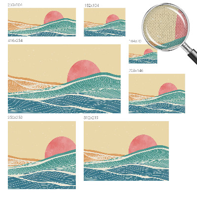 Detská tapeta Morské vlny